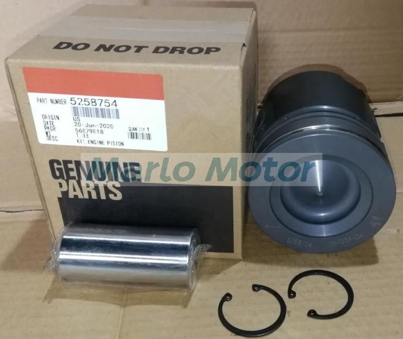 ISF3.8 diesel engine spare parts piston kit 5258754 2881748