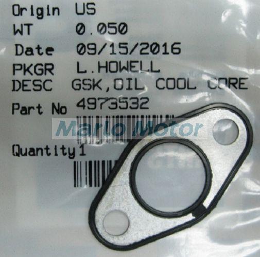 X15 ISX15 QSX15 diesel engine parts oil cooler core gasket 4973532 3680714 4059387 4101869