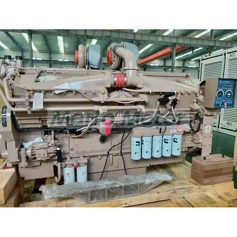 GENUINE Cummins CCEC K50-M KTA50 SO60344 1193KW 1600HP propulsion marine diesel engine