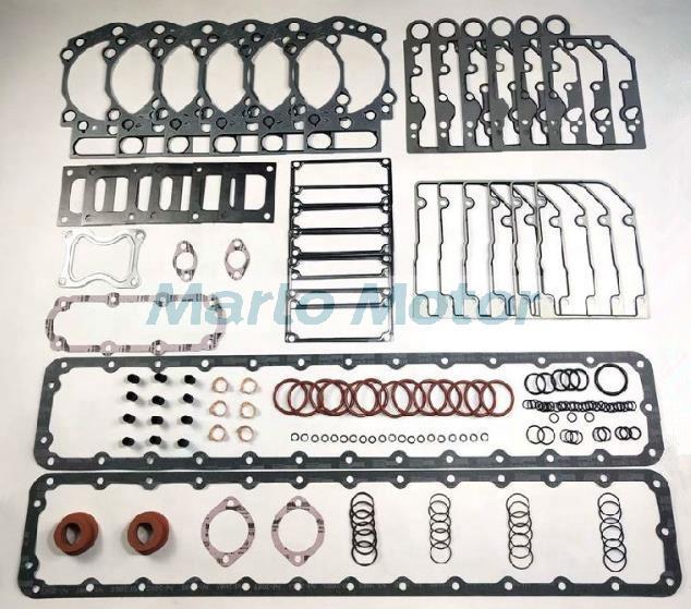 QSK19 KTA19 K19 diesel engine parts overhaul gasket set upper engine gasket kit 3804667 4352582 4352588