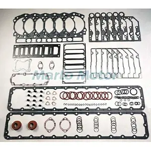QSK19 KTA19 K19 diesel engine parts overhaul gasket set upper engine gasket kit 3804667 4352582 4352588