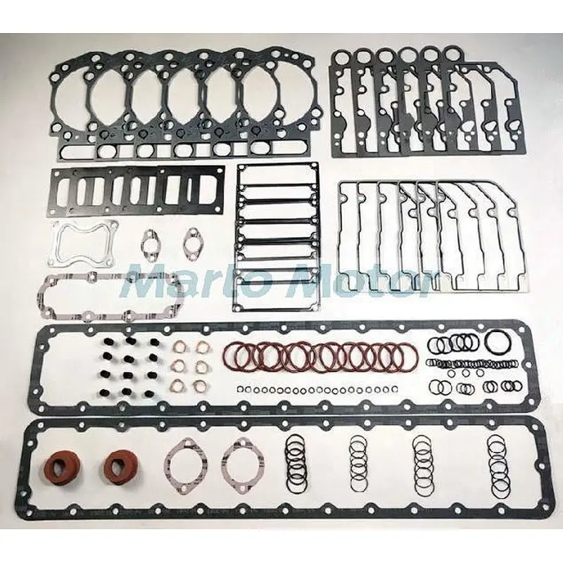 QSK19 KTA19 K19 diesel engine parts overhaul gasket set upper engine gasket kit 3804667 4352582 4352588