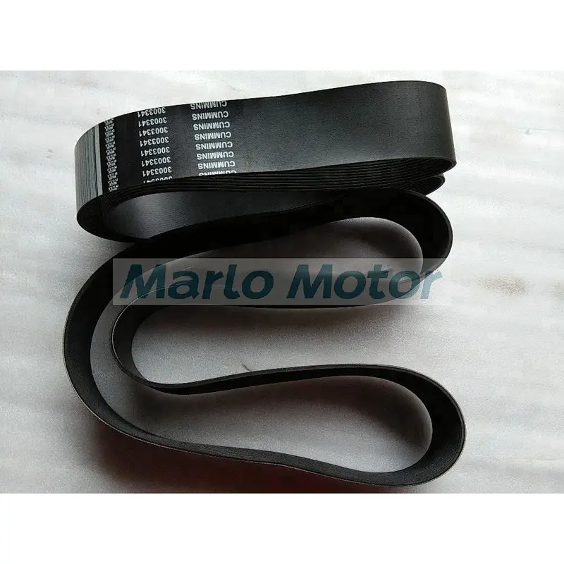 Genuine Excavator and Wheel Loader Engine V Belt for Fan and Alternator
