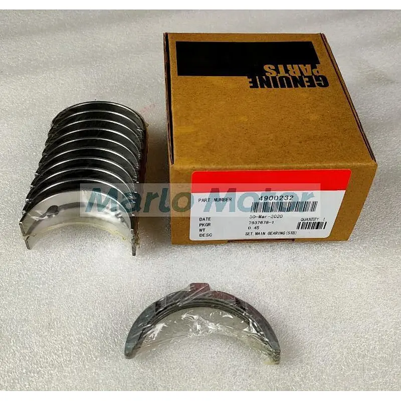 A1400 A1700 A2000 A2300 crankshaft main bearing with thrust bearing 4900232 4900233 4900234 4900563 4900410 4900235