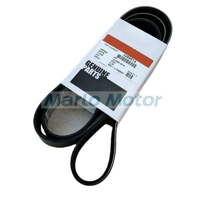 ISBe ISDe QSB6.7 diesel engine fan belt V ribbed belt 3289514 3289492