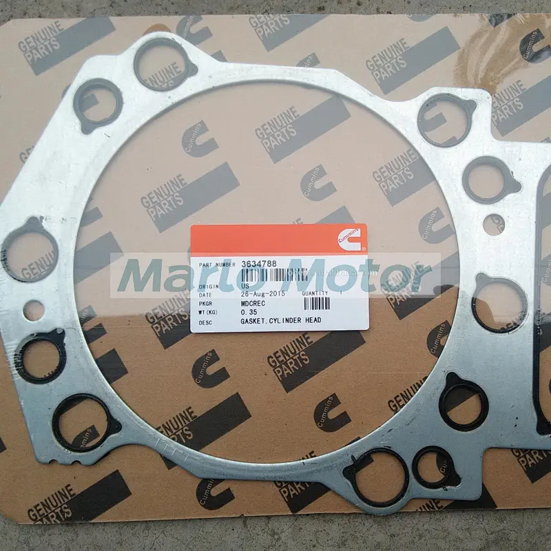 CCEC cummins K19 K38 K50 diesel engine spare parts cylinder head gasket 3634788 4334081 3166290