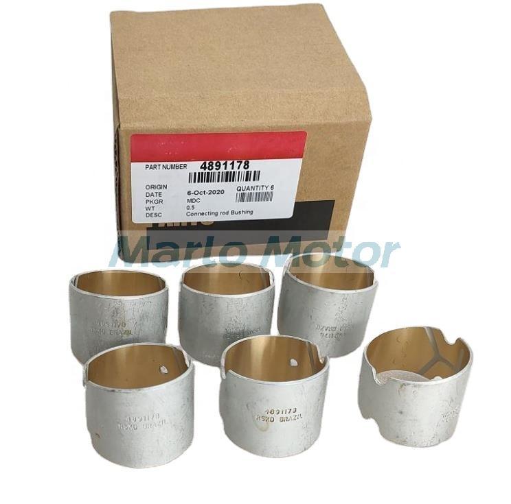 QSB ISBe ISDe 4BT 6BT diesel engine spare parts connecting rod bushing 4891178 3941476 3901085