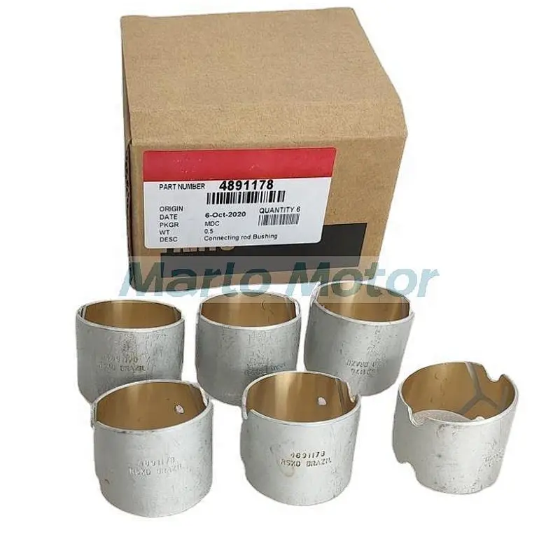 QSB ISBe ISDe 4BT 6BT diesel engine spare parts connecting rod bushing 4891178 3941476 3901085