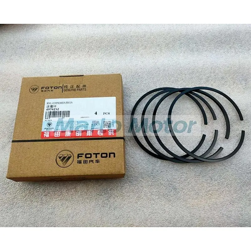 ISF2.8 Original diesel engine spare parts piston ring kit 4309423F 4976251 4976252 5269330