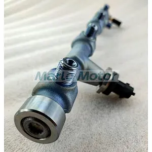 High pressure fuel manifold ISF2.8 original common rail pipe high pressure fuel rail with sensors 5259557 0445224059