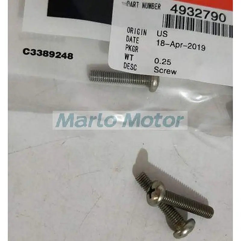 6B 6BT 6BT5.9 B5.9 6B5.9 6BT59 diesel engine screw socket head cover 4932790