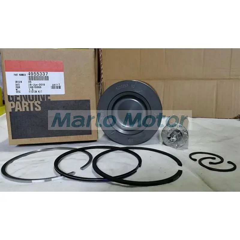 6D107 QSB4.5 QSB6.7 ISBe ISDe diesel engine piston kit 5255257 4376335 4939181