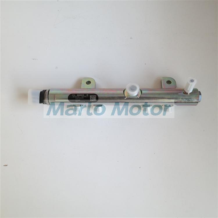 High pressure fuel manifold ISF3.8 common rail pipe 5259689 0445224013 high pressure fuel rail with sensors