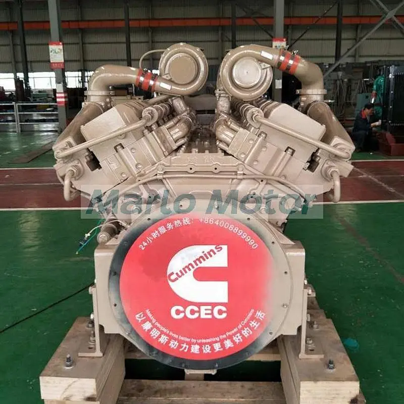 Genuine Cummins KTA38 C1050 Complete Engine Oil and Natural Gas Market 783KW 2100RPM