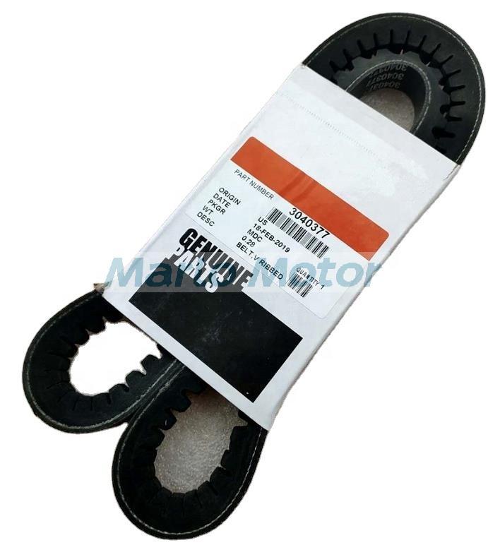 V28 VT28 VTA28 diesel engine parts v ribbed belt fan belt 3040377 3009979