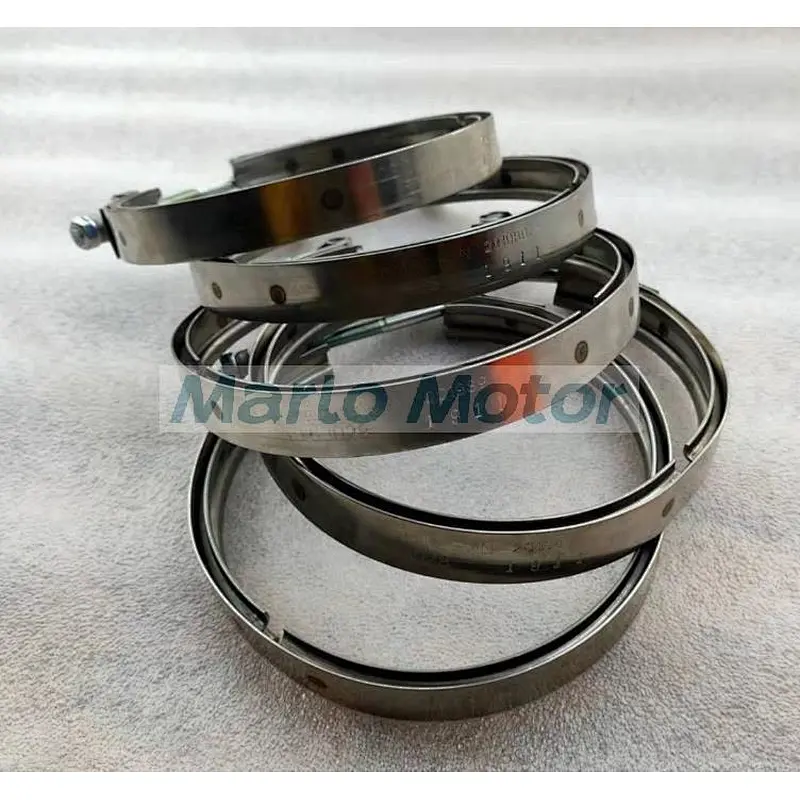 K19 QSK19 K19 QSK19G K38 KTA38 K6 K50 G50 QSK50 diesel engine parts exhaust outlet connection V band clamp 201989