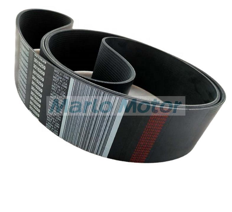 QST30 diesel engine parts v-ribbed belt fan belt 3015259
