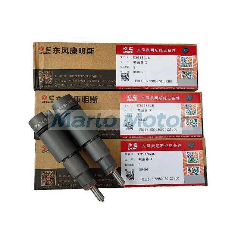 6L ISLe QSL8.9 QSL9 QSL9.3 ISLe 375 engine common rail fuel injector 3948626 3948636 3948635