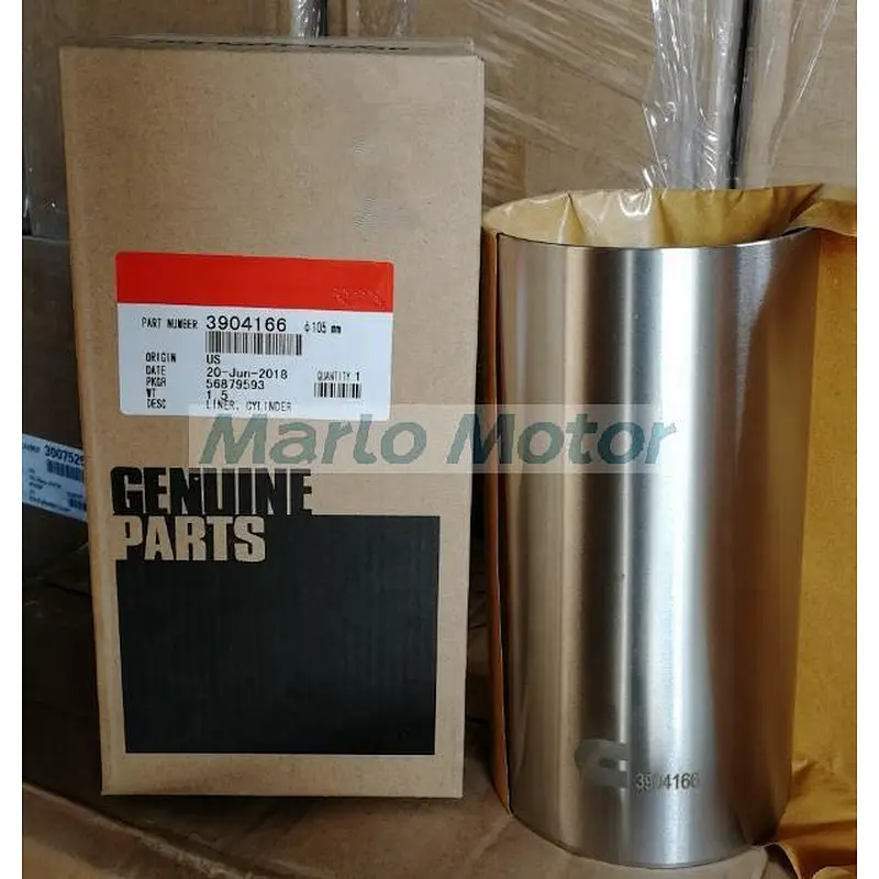 ISBe ISDe QSB 4BT 6BT ISF2.8 diesel engine parts cylinder liner 3904166