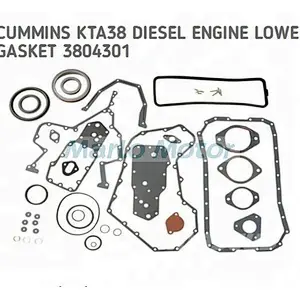 K38 KTA38 lower gasket set 3804301 3801265 3801719 upper repair gasket kit set 3801330 4024919 3801235