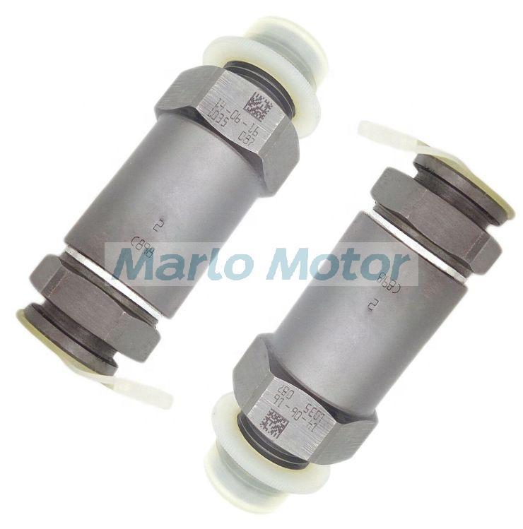 Common rail pipe 0445224004 0445224046 pressure relief valve 1110010035 F00R000756 F00R000775 3963808 3963812 4899804 4899831