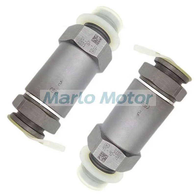 Common rail pipe 0445224004 0445224046 pressure relief valve 1110010035 F00R000756 F00R000775 3963808 3963812 4899804 4899831