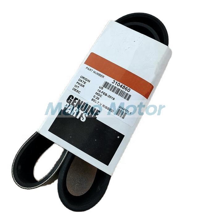 QSX15 ISX15 X15 diesel engine parts v ribbed fan belt 3681796 3104860