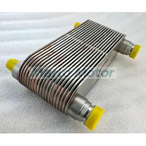 K38 KTA38 K50 KTA50 diesel engine oil cooler core 3635074 3627295 3177235 205615 25.4H19