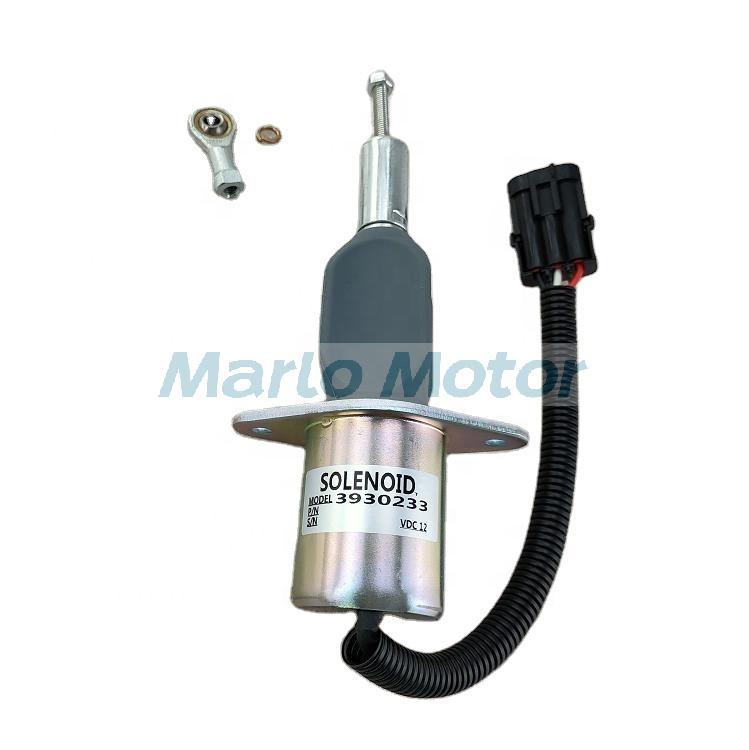 6CT 6CTAA8.3 6C8.3 QSC8.3 QSC 8.3 ISC8.3 6BA B5.9 fuel shutoff stop solenoid 33930234 24V 3930233 12V