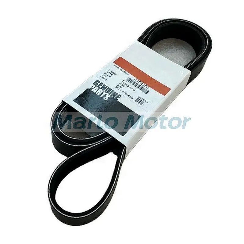 ISBe ISDe QSB6.7 diesel engine fan belt V ribbed belt 5262265