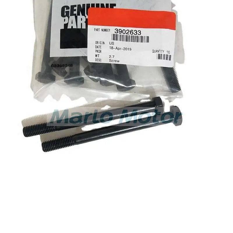 ISF2.8 ISF3.8 diesel engine hexagon flange head cover screw 3902663