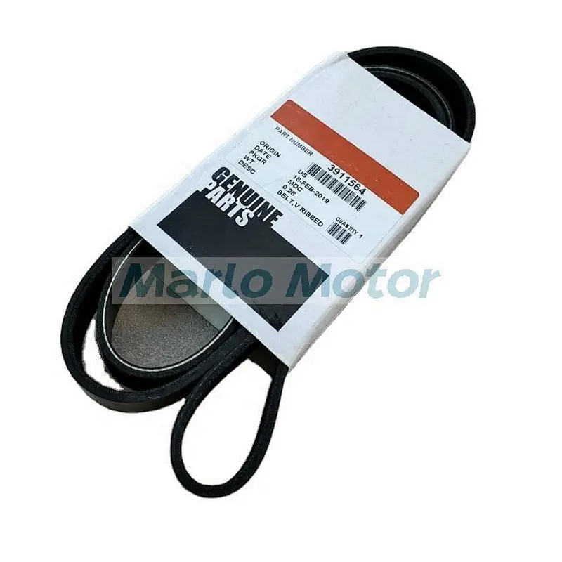 6B 6BT 6B5.9 6BT5.9 QSB5.9 diesel engine fan belt V ribbed belt 3911564