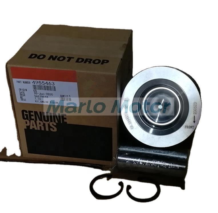 B4.5 QSB4.5 ISB4.5 4BT diesel engine piston kit 4955463 5259407