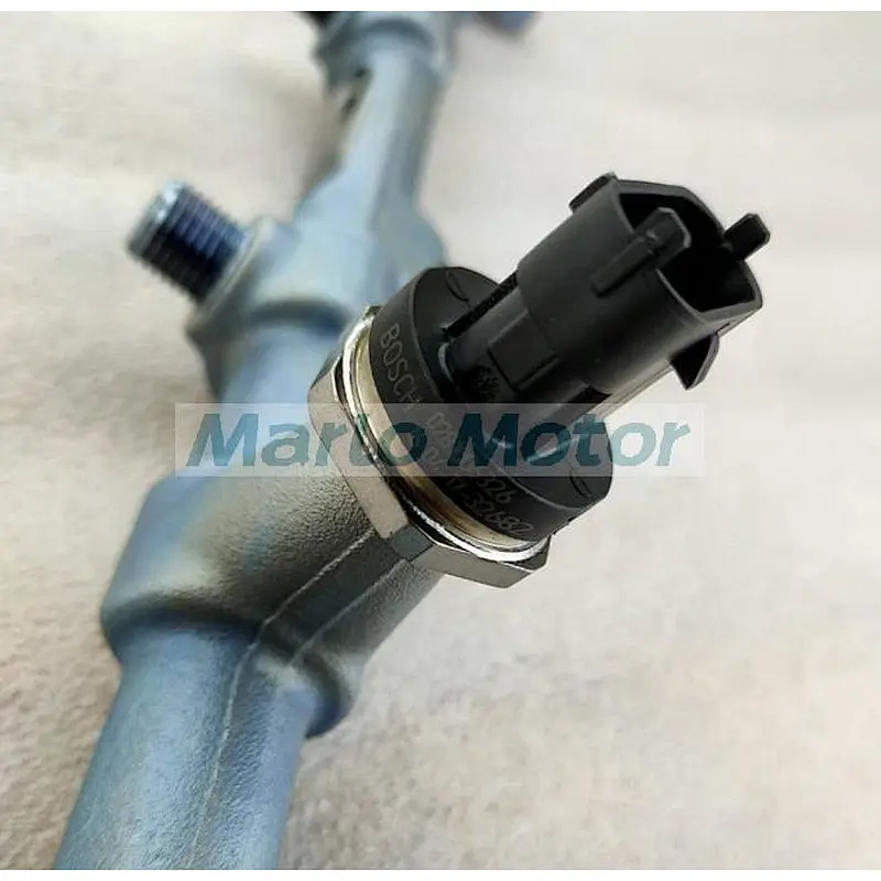 High pressure fuel manifold ISF2.8 original common rail pipe high pressure fuel rail with sensors 5259557 0445224059