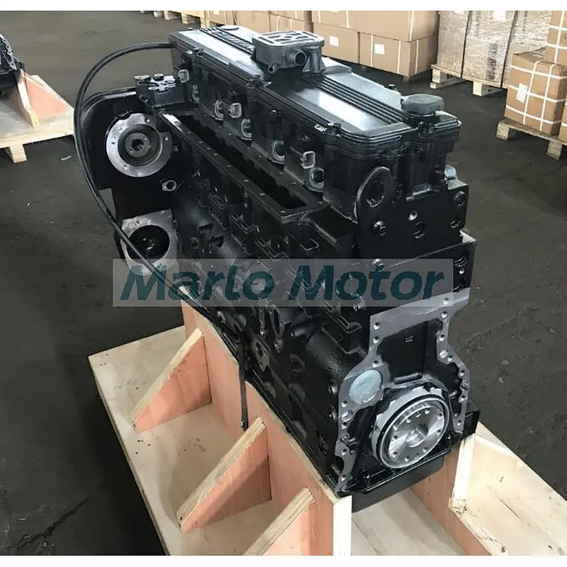 6L ISLe QSL8.9 ISLe 375-3 diesel engine assembly Long Block