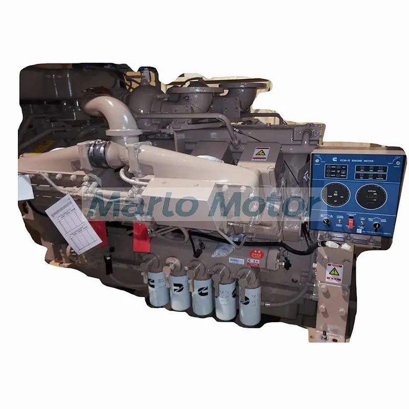 Genuine Cummins K38 DM Auxiliary marine engine 746kw used in marine construction