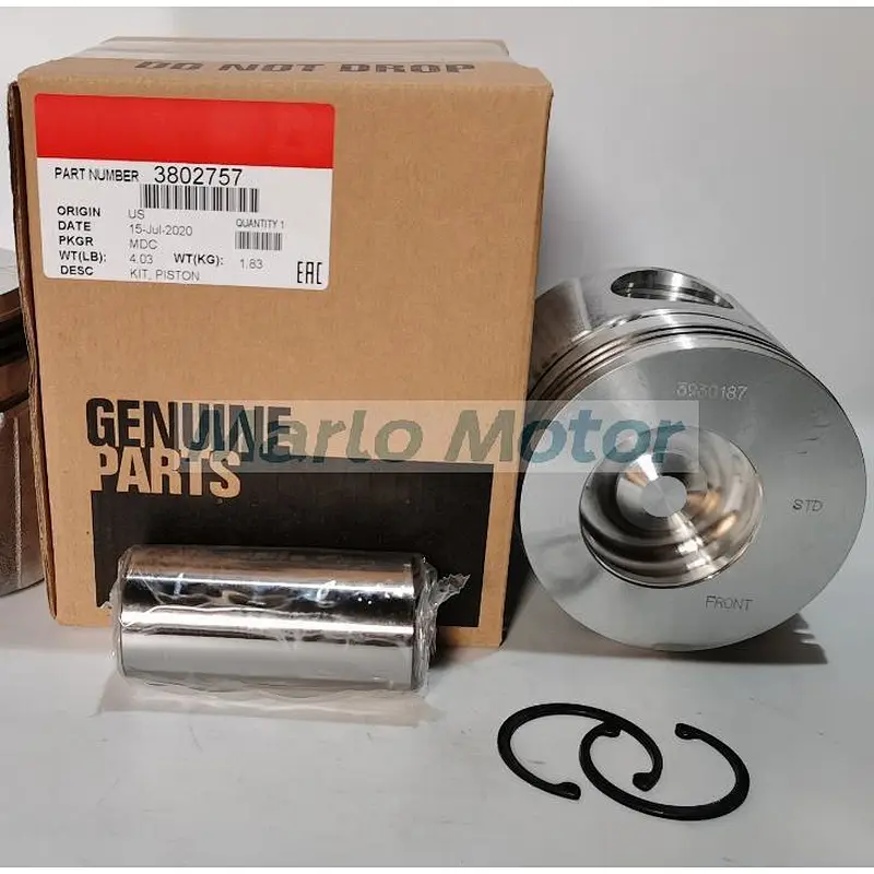 6B 6BT 6BT5.9 B5.9 6B5.9 6BT59 diesel engine piston kit 3802757 3930187