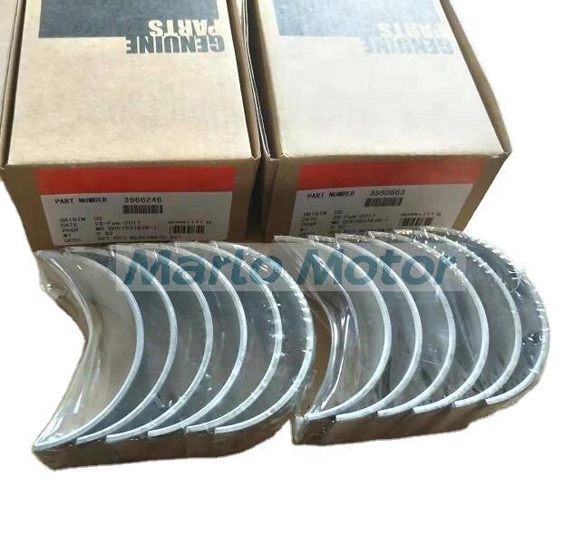 6CT 6CTAA8.3 QSC8.3 diesel engine parts connecting rod bearing 4089805 3966246 3950663