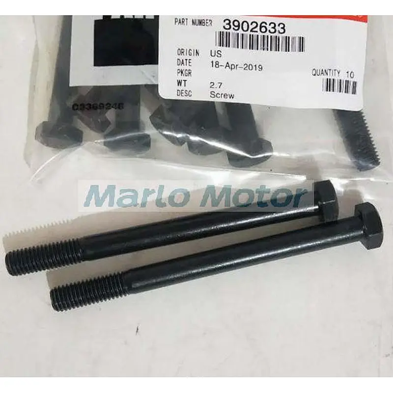 ISF2.8 ISF3.8 diesel engine hexagon flange head cover screw 3902663