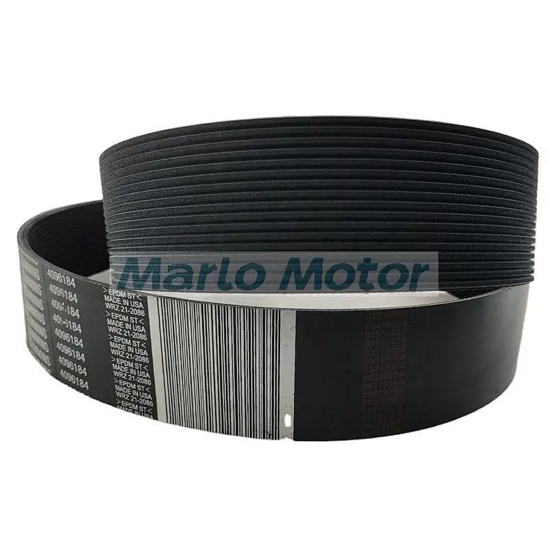 QSK23-G3 QSK23G3 QSK23 CM500 D375 S6D170 diesel engine parts fan hub v ribbed belt 4096184