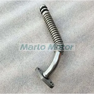 ISF2.8 Original diesel engine spare parts turbocharger oil drain connection 4994822 5297747 5340152 5340176