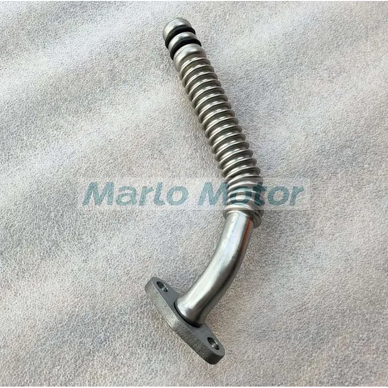 ISF2.8 Original diesel engine spare parts turbocharger oil drain connection 4994822 5297747 5340152 5340176