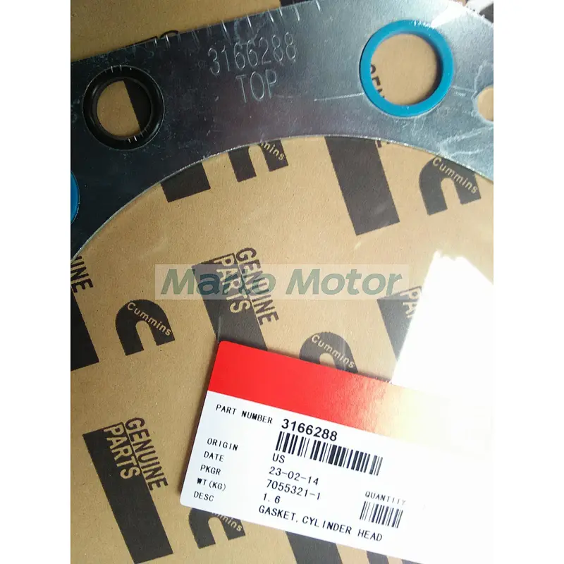 CCEC cummins K19 K38 K50 diesel engine spare parts cylinder head gasket 3634788 4334081 3166290