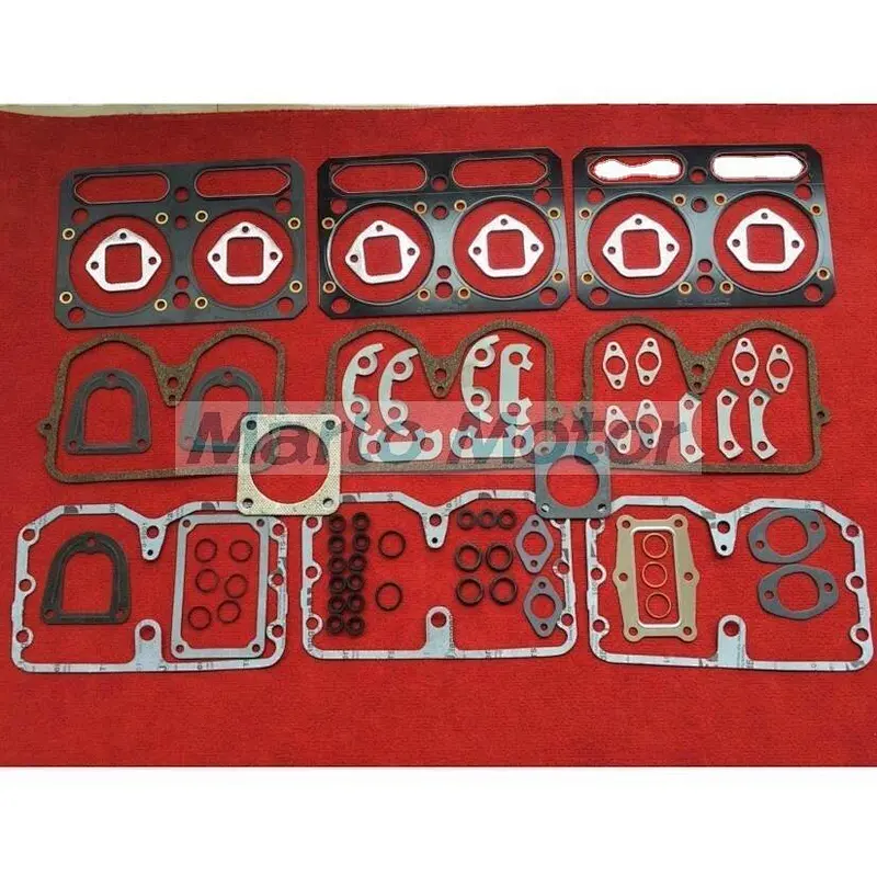 NH220 engine full gasket kit 3802077 3801464 NH220 cylinder head gasket 107371 4055157