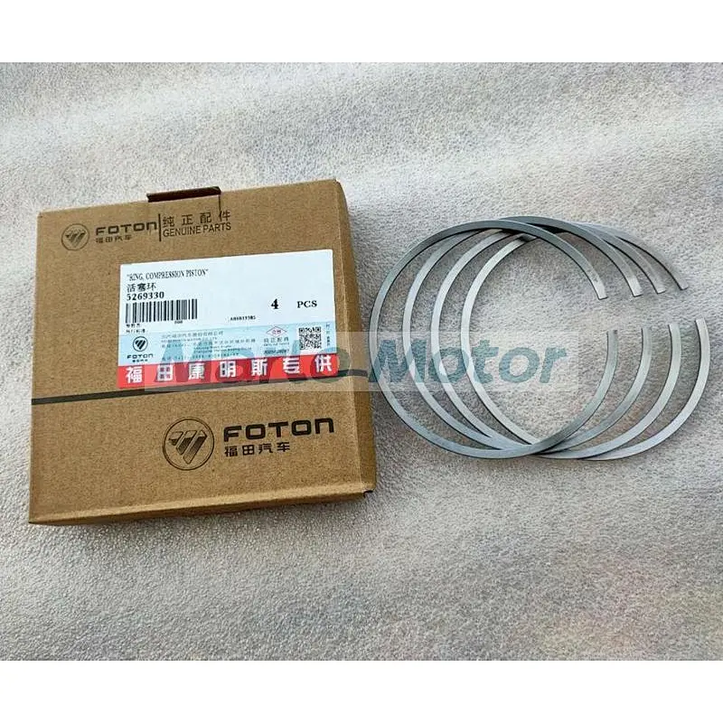 ISF2.8 Original diesel engine spare parts piston ring kit 4309423F 4976251 4976252 5269330