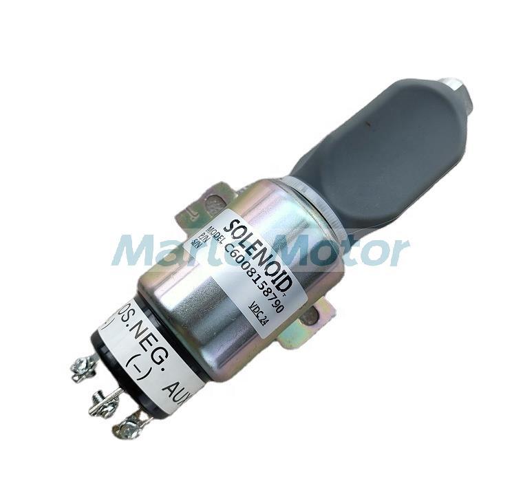 S4D95 E2190 PC200-8 QSB3.3 B3.3 engine shut-off solenoid valve C6008158790 6008158790