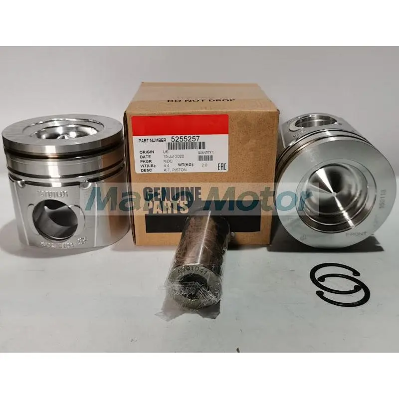 QSB6.7 ISBe ISDe diesel engine piston kit 5255257 4931041