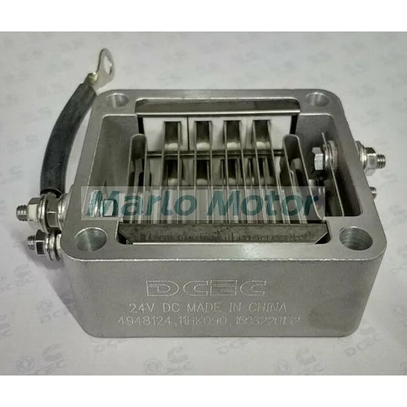 QSB6.7 6BT ISBe ISDe Original diesel engine spare parts air intake heater inlet preheater 3972343 4948124