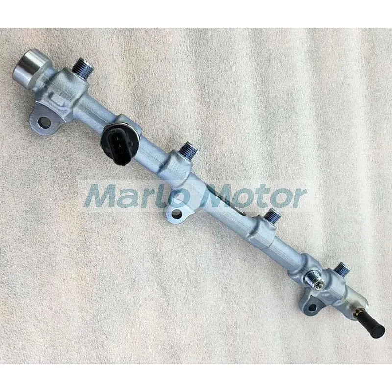 High pressure fuel manifold ISF2.8 original common rail pipe high pressure fuel rail with sensors 5259557 0445224059