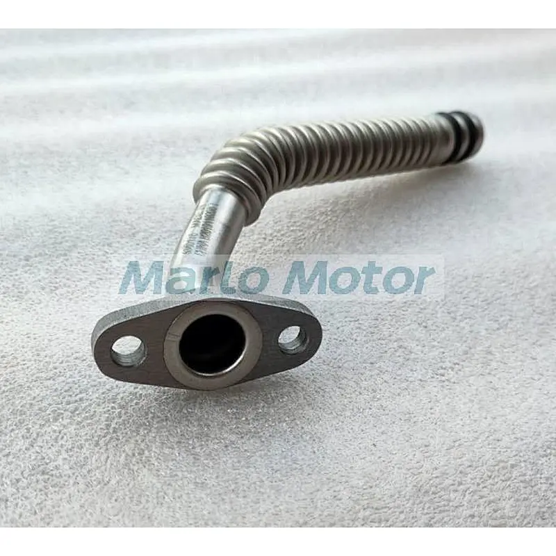 ISF2.8 Original diesel engine spare parts turbocharger oil drain connection 4994822 5297747 5340152 5340176